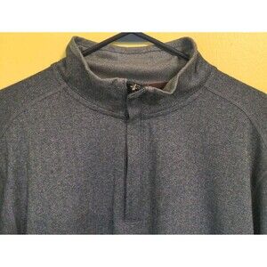 Tommy Bahama Men's Sz. XL Long Sleeve Sweater 1/4 Zip Pullover Casual Blue